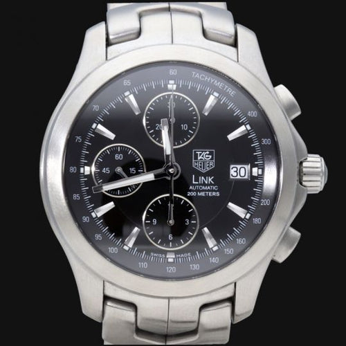 Montre TAG Heuer Link - Montre automatique en acier 58 Facettes MT46510