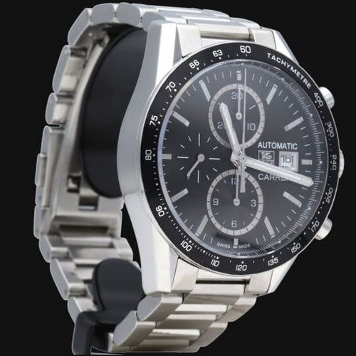 Montre TAG Heuer Carrera - Montre Calibre 16 en acier 58 Facettes MT46526