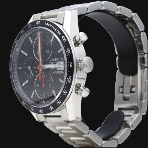 Montre TAG Heuer Carrera Calibre 16 - Montre automatique en acier 58 Facettes MT46525