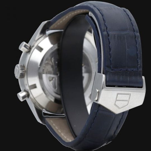 Montre TAG Heuer Carrera - Montre chronographe Calibre 1887 en acier 58 Facettes MT46489