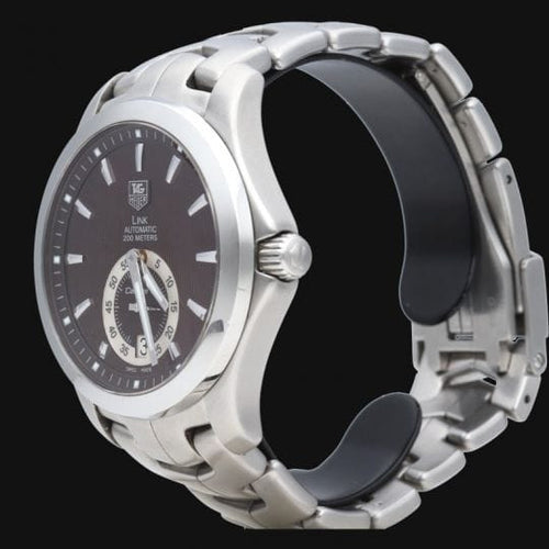 Montre TAG Heuer Link - Montre Calibre 6 en acier 58 Facettes MT46561