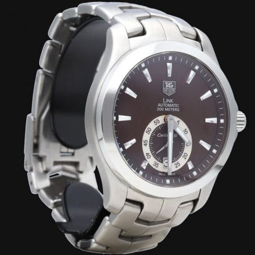 Montre TAG Heuer Link - Montre Calibre 6 en acier 58 Facettes MT46561