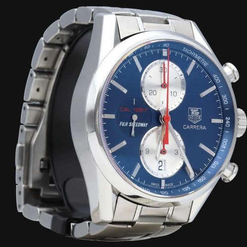 Montre TAG Heuer Carrera Fuji Speedway - Montre chronographe Calibre 1887 en acier 58 Facettes MT46480