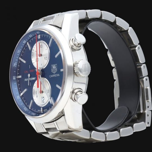 Montre TAG Heuer Carrera Fuji Speedway - Montre chronographe Calibre 1887 en acier 58 Facettes MT46480