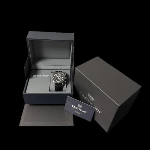 Montre TAG Heuer Carrera - Montre Calibre 16 Chronograph en acier 58 Facettes MT46507