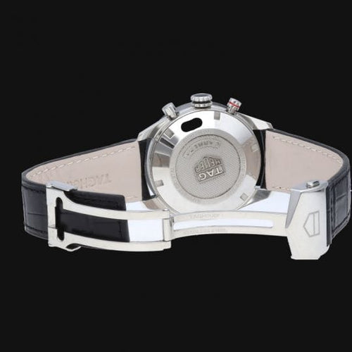 Montre TAG Heuer Carrera - Montre Calibre 16 Chronograph en acier 58 Facettes MT46507