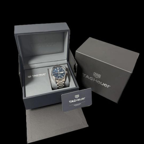 Montre TAG Heuer Carrera Calibre 5 - Montre en acier 58 Facettes MT46539