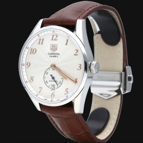 Montre TAG Heuer Carrera Calibre 5 - Montre en acier 58 Facettes MT46548