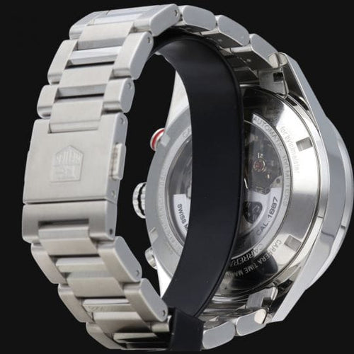 Montre TAG Heuer Carrera - Montre Calibre 1887 en acier 58 Facettes MT46483