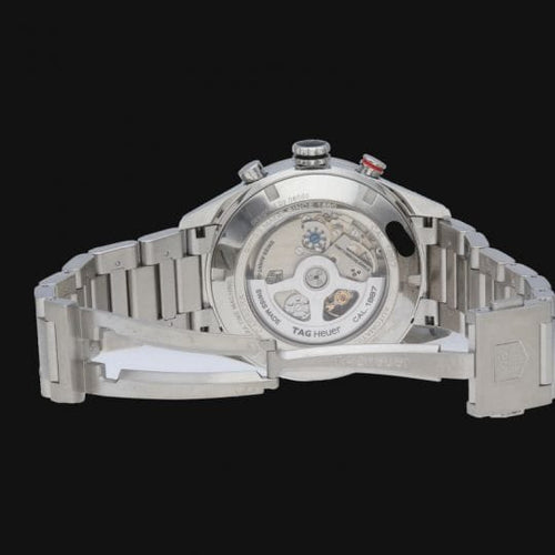 Montre TAG Heuer Carrera - Montre Calibre 1887 en acier 58 Facettes MT46483