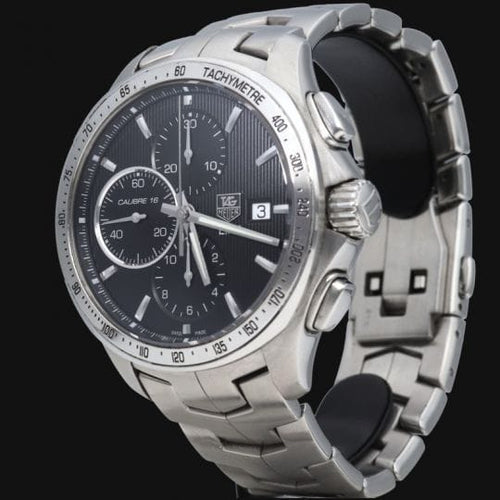 Montre TAG Heuer Link Calibre 16 - Montre en acier 58 Facettes MT46490