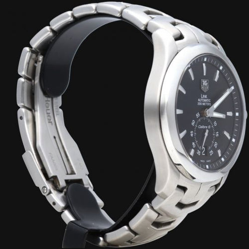 Montre TAG Heuer Link Calibre 6 - Montre automatique en acier 58 Facettes MT46559