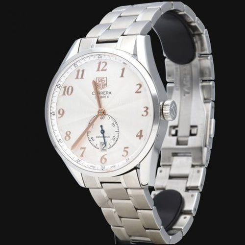 Montre TAG Heuer Carrera Calibre 5 - Montre en acier 58 Facettes MT46546