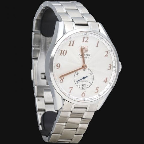 Montre TAG Heuer Carrera Calibre 5 - Montre en acier 58 Facettes MT46546