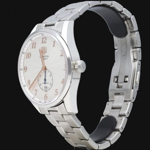 Montre TAG Heuer Carrera Calibre 5 - Montre en acier 58 Facettes MT46546
