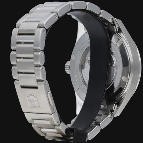 Montre TAG Heuer Carrera - Montre Calibre 8 GMT en acier 58 Facettes MT46542