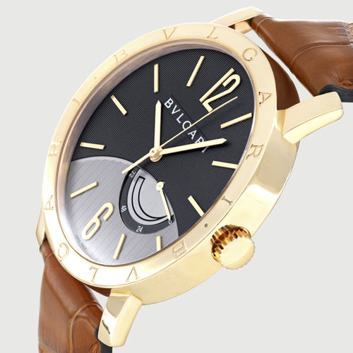 Montre Bulgari Bvlgari-Bvlgari - Montre Power Reserve en or rose 58 Facettes 68801400