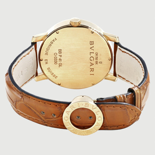 Montre Bulgari Bvlgari-Bvlgari - Montre Power Reserve en or rose 58 Facettes 68801400