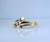 Bague 50 Bague en or jaune 18 carats et 4 saphirs 58 Facettes AB730