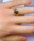 Bague 50 Bague en or jaune 18 carats et 4 saphirs 58 Facettes AB730
