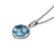 Collier BVLGARI Parentesi Cocktail - Collier en or blanc, topaze et diamants 58 Facettes 293
