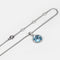 Collier BVLGARI Parentesi Cocktail - Collier en or blanc, topaze et diamants 58 Facettes 293