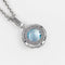 Collier BVLGARI Parentesi Cocktail - Collier en or blanc, topaze et diamants 58 Facettes 293