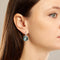 Boucles d'oreilles BVLGARI Parentesi Cocktail - Boucles d'oreilles en or blanc et diamants 58 Facettes -
