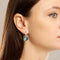 Boucles d'oreilles BVLGARI Parentesi Cocktail - Boucles d'oreilles en or blanc et diamants 58 Facettes -