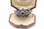 Bracelet Bracelet Biedermeier en or jaune, grenat, perles et émail 58 Facettes 12198