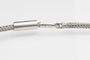 Collier Collier contemporain en platine, or blanc, saphir et diamants 58 Facettes 12159