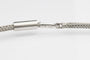 Collier Collier contemporain en platine, or blanc, saphir et diamants 58 Facettes 12159
