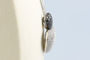 Collier Collier double cœur en or blanc 18K et diamants 58 Facettes CLDIAMBLACK-107