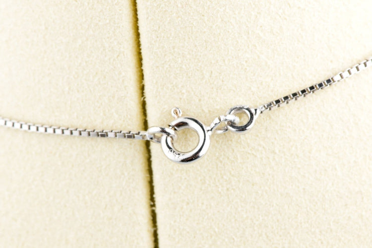 Collier Collier double cœur en or blanc 18K et diamants 58 Facettes CLDIAMBLACK-107