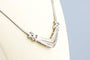 Collier Collier en or jaune 18K et diamants naturels light brown 58 Facettes CL11153635-107