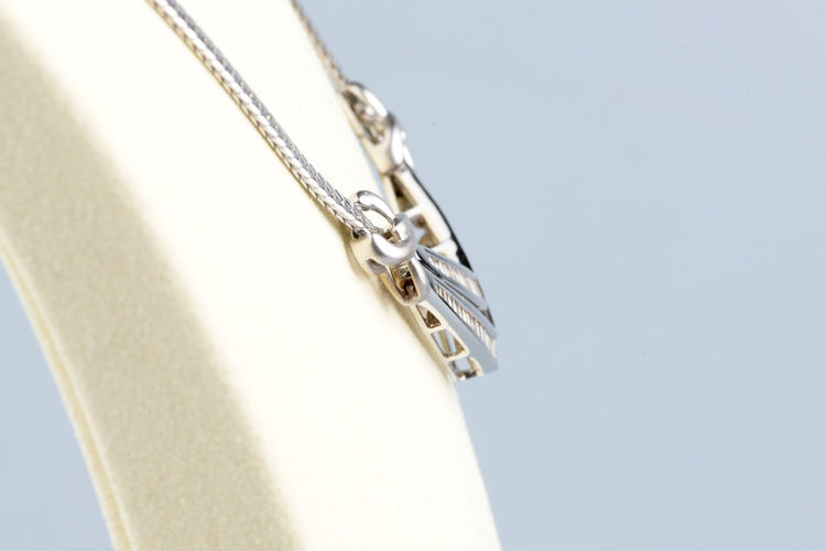 Collier Collier en or jaune 18K et diamants naturels light brown 58 Facettes CL11153635-107