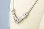 Collier Collier en or jaune 18K et diamants naturels light brown 58 Facettes CL11153635-107