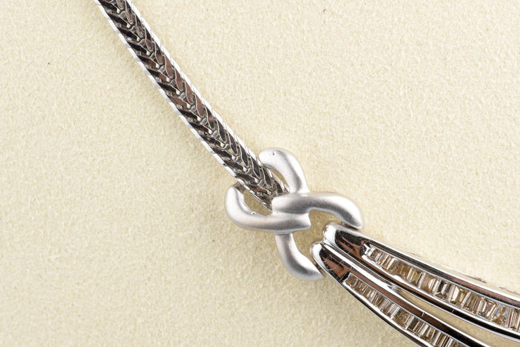 Collier Collier en or jaune 18K et diamants naturels light brown 58 Facettes CL11153635-107
