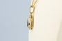 Collier Collier saphir poire et diamants en or jaune 18K 58 Facettes PDDSAOC629-107