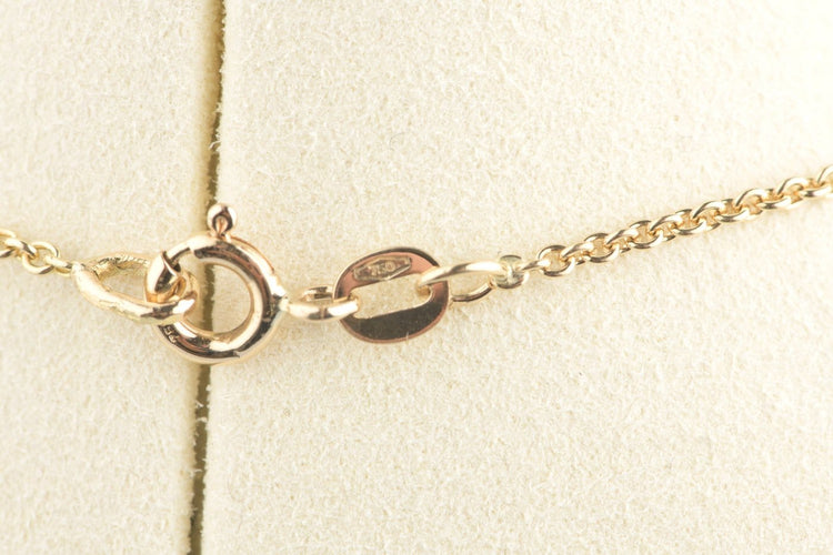 Collier Collier saphir poire et diamants en or jaune 18K 58 Facettes PDDSAOC629-107