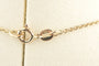 Collier Collier saphir poire et diamants en or jaune 18K 58 Facettes PDDSAOC629-107