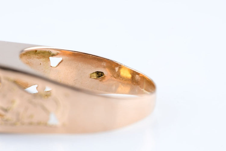 Bague 61 Bague citrine en or rose 18K 58 Facettes BGCITOC720-107