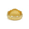Bague 58 Bague bandeau Tournesol en or jaune 58 Facettes 260134R