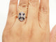 Bague 55 Bague Art déco en or jaune, platine, saphirs et diamants 58 Facettes 33770
