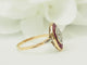 Bague 55 Art Nouveau - Bague en or jaune, platine, rubis et diamants 58 Facettes 33770