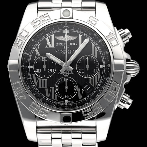 Montre Breitling Chronomat 44 - Montre automatique en acier 58 Facettes BTL/CHM/172