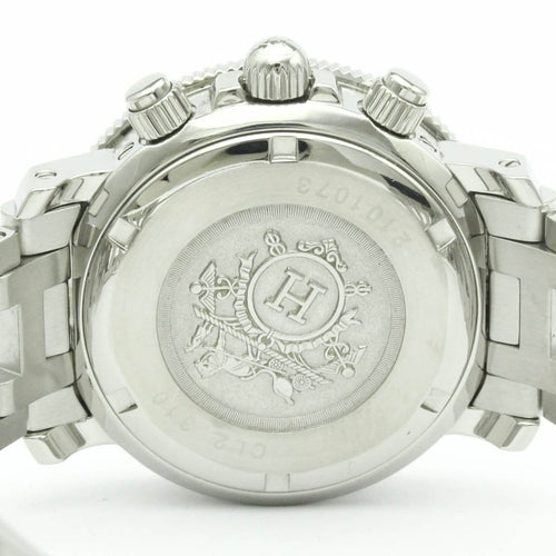 Montre Hermès Clipper Diver - Montre chronographe quartz en acier inoxydable 58 Facettes qnv9jba4jg