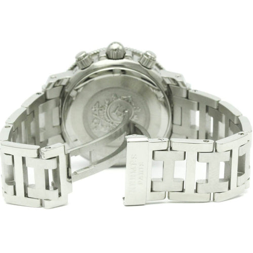 Montre Hermès Clipper Diver - Montre chronographe quartz en acier inoxydable 58 Facettes qnv9jba4jg