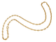 Collier Chaîne maille forçat marine 50 cm en or jaune 58 Facettes Ch.marin-2043