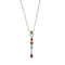 Collier BVLGARI Allegra - Collier en or blanc, diamants et pierres de couleur 58 Facettes 291
